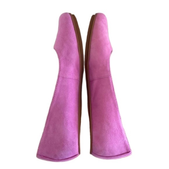 Naturalizer Maxwell Casual Pink Suede Ballet Flats Size 8.5 NWOB - Picture 7 of 11